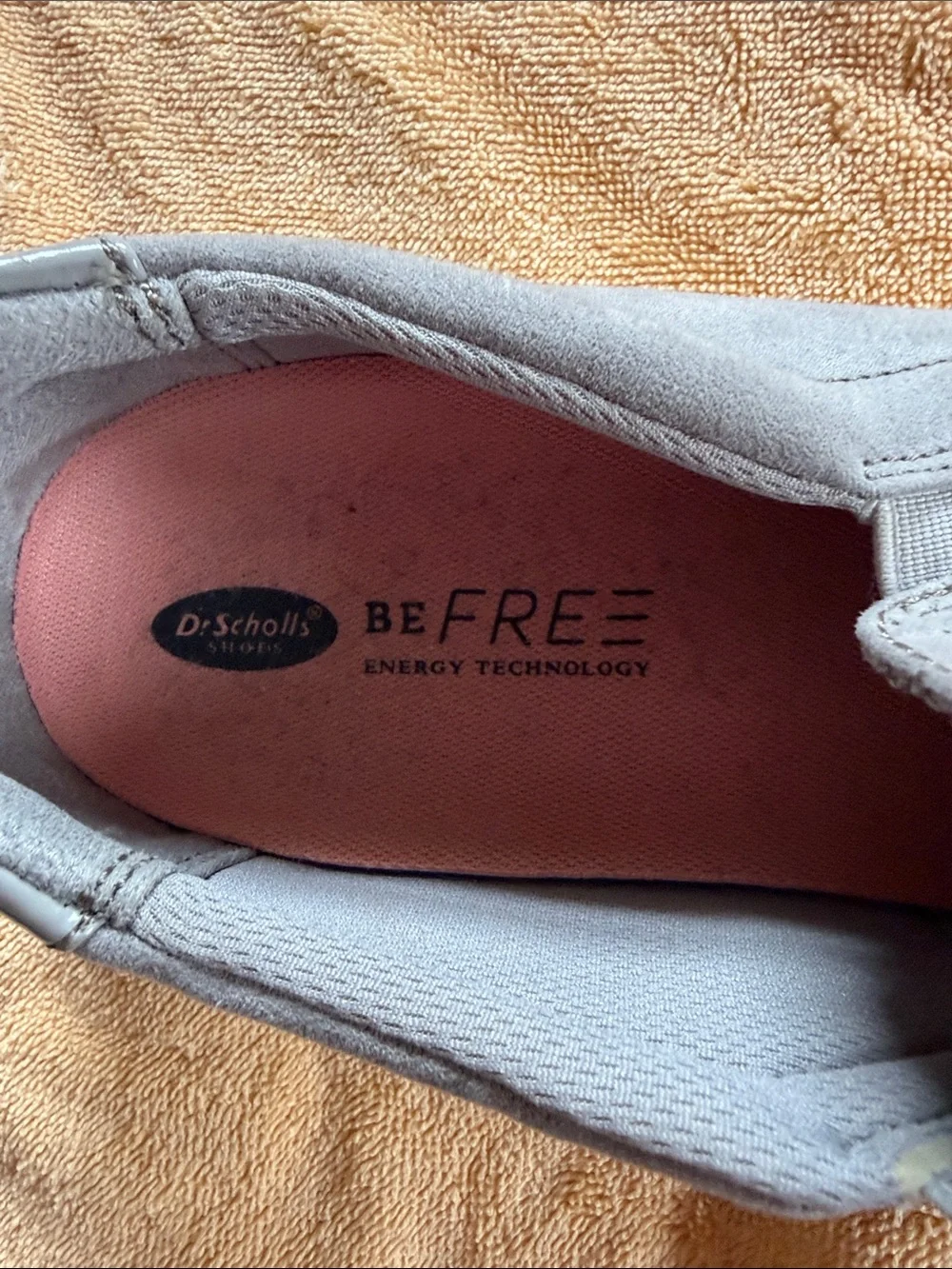 Dr. Scholls perforated slip